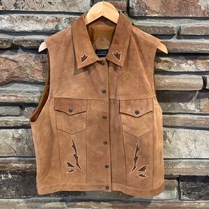 Agapo Western Suede Vest